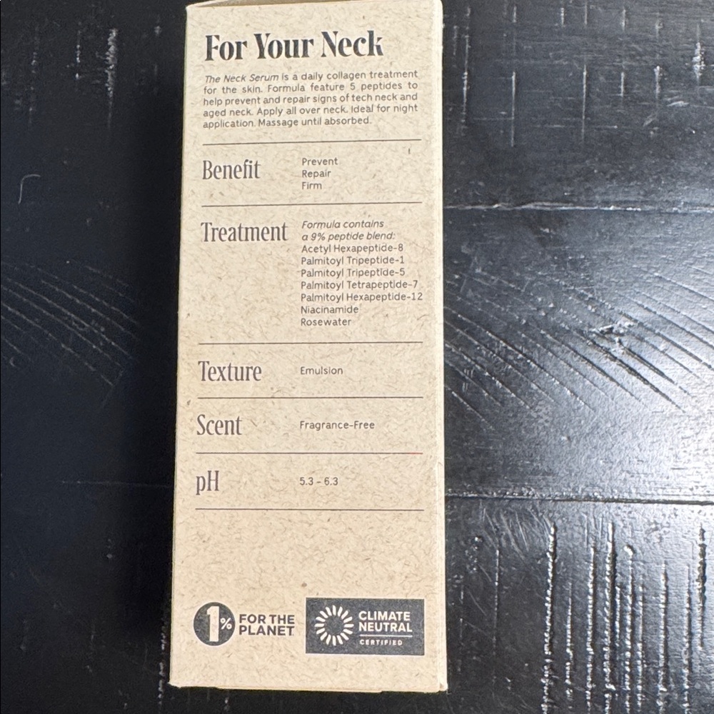 NECESSAIRE neck serum fragrance free - Picture 2 of 4